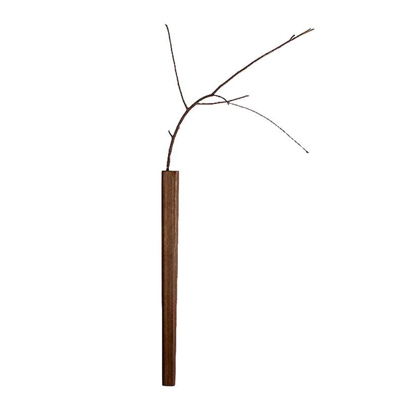 

Wooden Vase Decoration Home Creative Wall-mount Flower Vase Home Decoration Accessories