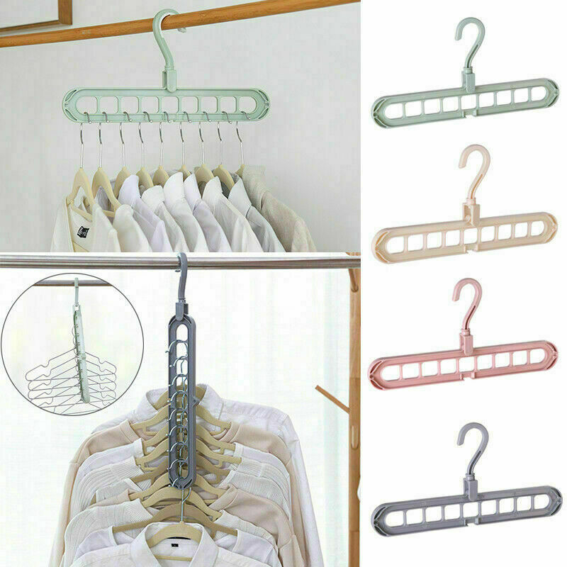 

Magic Clothes Hanger Multifunctional Closet Organizer Rack Hook Space Saver