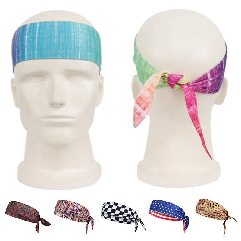 

Absorbent Cycling Yoga Sport Sweat Headband Men Sweatband Breathable Headband Yoga Hair Bands Head Sweat Bands Sports Safety
