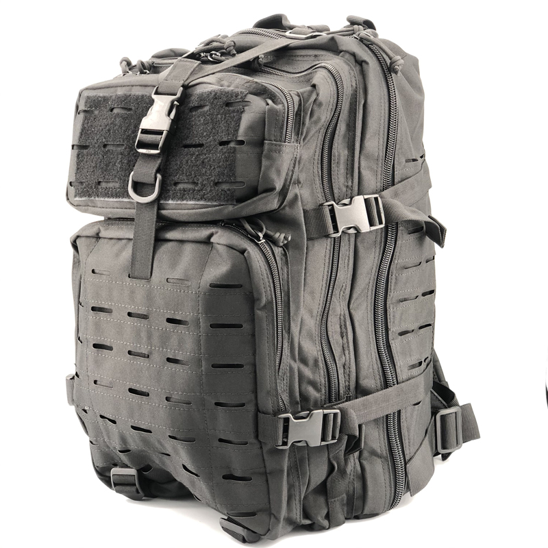 

50L Large Capacity Tactical Backpack Molle Army 3P Softback Outdoor Hiking Camping Rucksack Hunting Travel Bag Men, Khaki