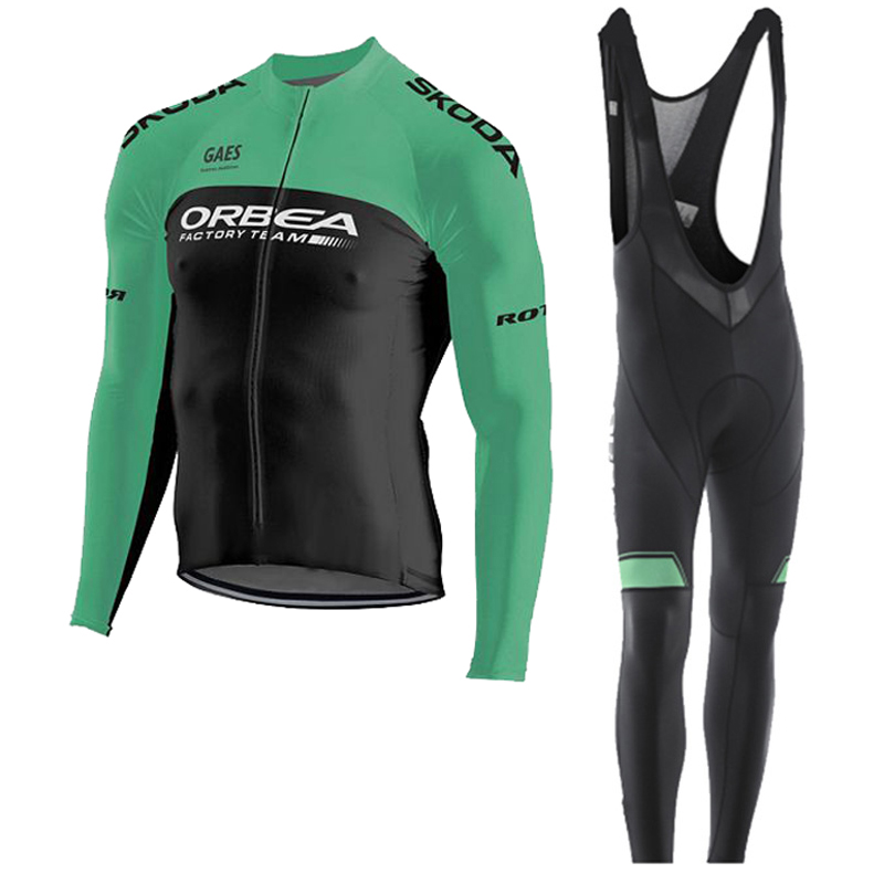 Combinaison de Cyclisme Printemps Et Automne Hommes Sports Respirant /Évacuation Dhumidit/é Pantalon De Cyclisme /À Manches Longues Jersey Jersey /Évacuation Dhumidit/é Suit