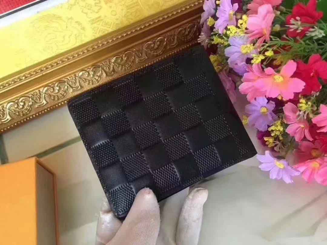 

cheap price 2020 top Fashion classic Wallet Wholesale men women leather purse lady ladies short purse clutch with original box card