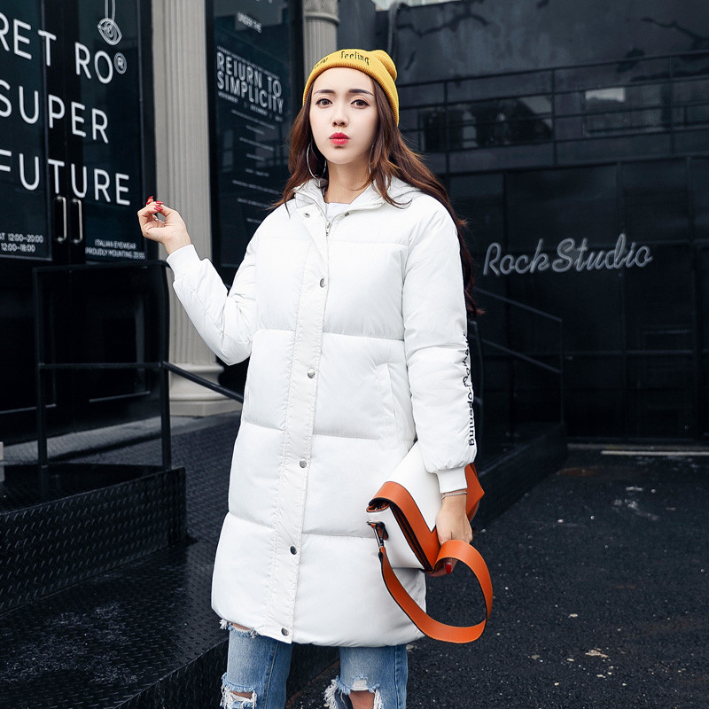 

2020 Invierno Parkas Mujer Warm Winter Coat Female Padded Cotton Jackets Women's Slim Hooded Parka Casaco Inverno WXF405, Black