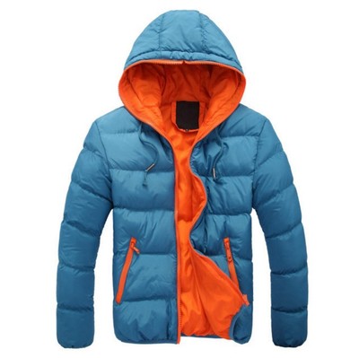 

Mens Fashion Colorful Jacket Keep Warm Casual Windproof Sweater Outwear Hooded Winter Brand Sweatshirt 2020 New Hot Sell, Blue1