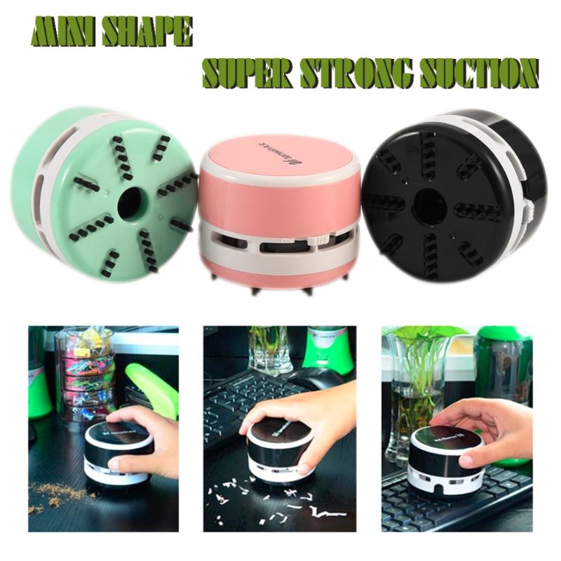 

Hot Useful Portable Desktop Car Vacuum Cleaner Small Size Clean Scraps Machine Dust Collector For Notebook Computer Keyboard