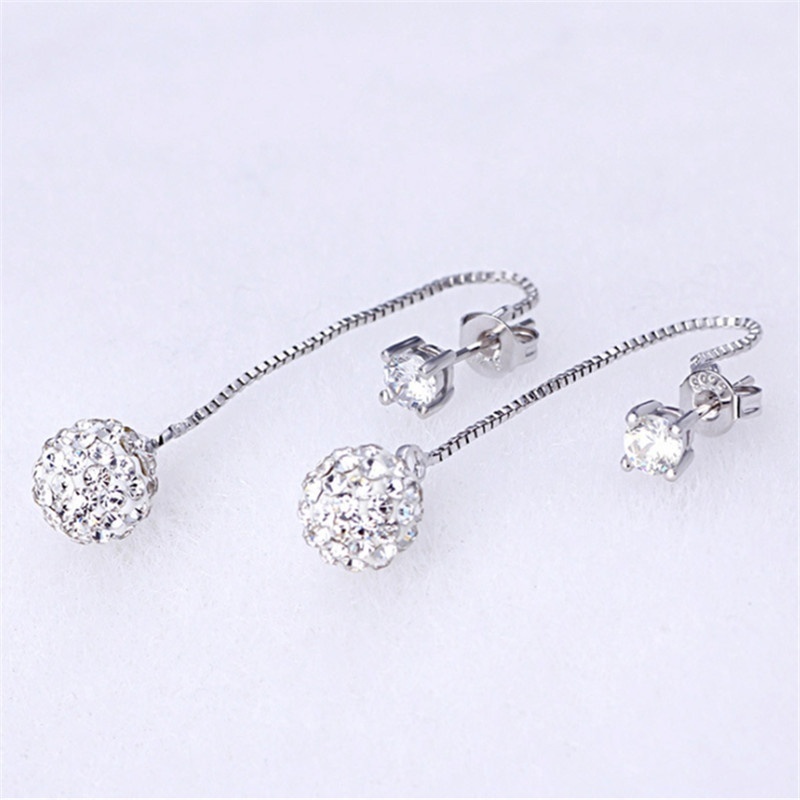 

Dangle & Chandelier Classic Lady Long Drop Earrings Luxury Korean Style Tassels Wedding Fashion Jewelry For Women Gift