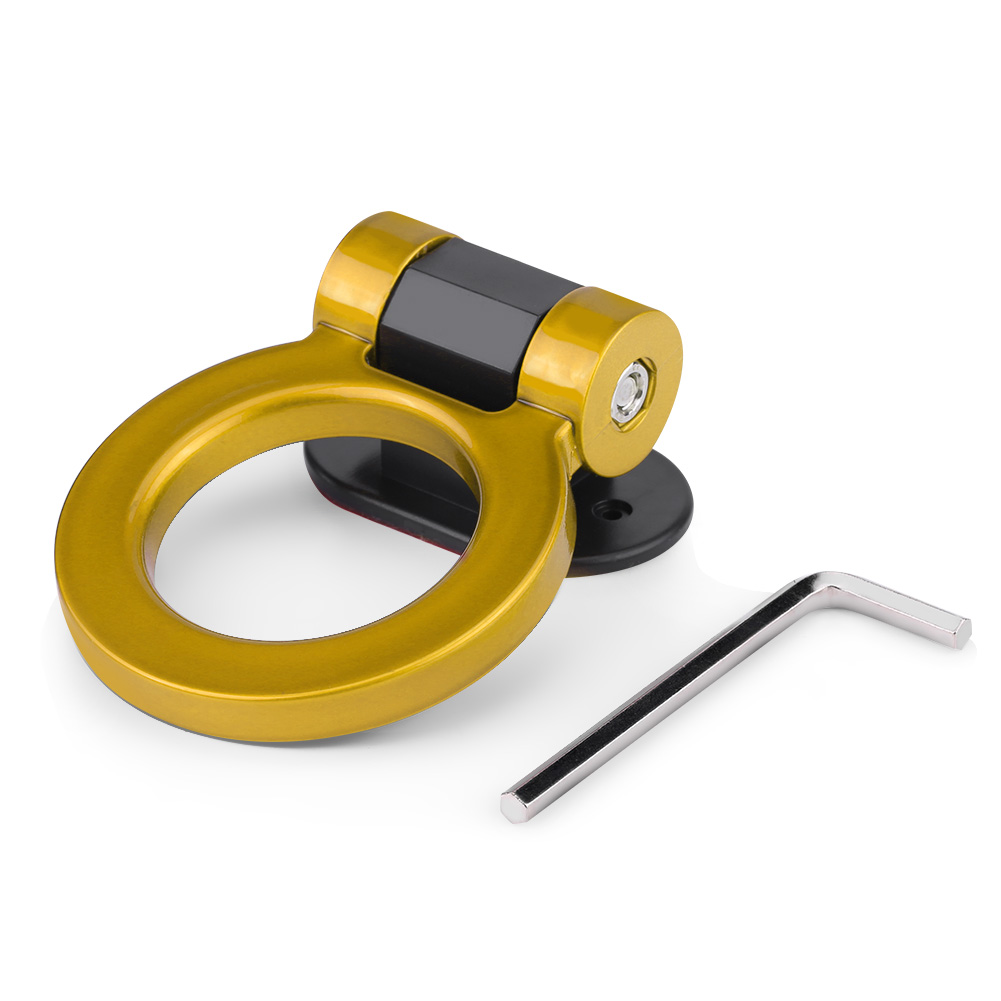 

ABS Plastic Car Trailer Hook Traction Round Ring Towing Bars Trailer Hook Decoration Universal