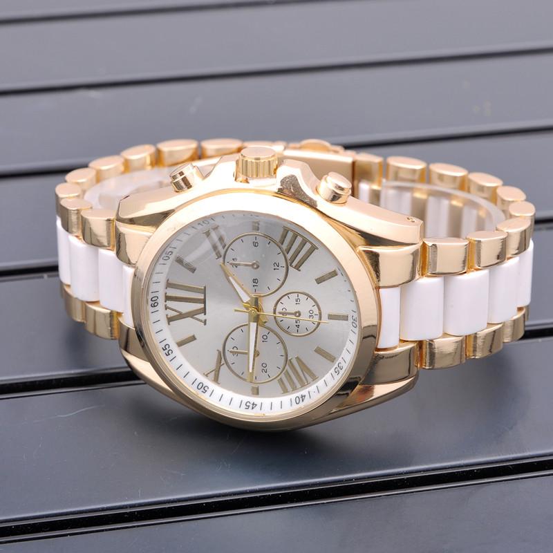 

38 relogio Women watches Luxury wist fashion Golden Dial With Calendar Bracklet Folding Clasp Master Male giftluxury Vacation Women's Watch, A3