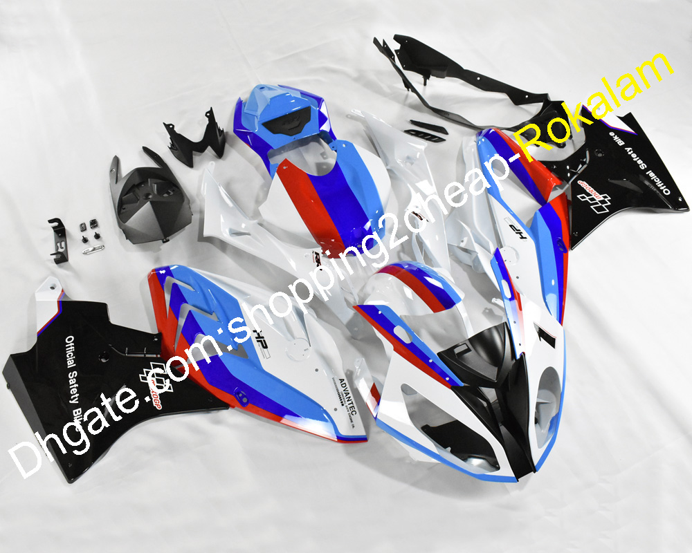 

New Popular Shell For BMW S1000RR 17 18 S 1000RR 2017 2018 S1000 RR Body Cowling Red Blue White Black Fairing Kit, Customize