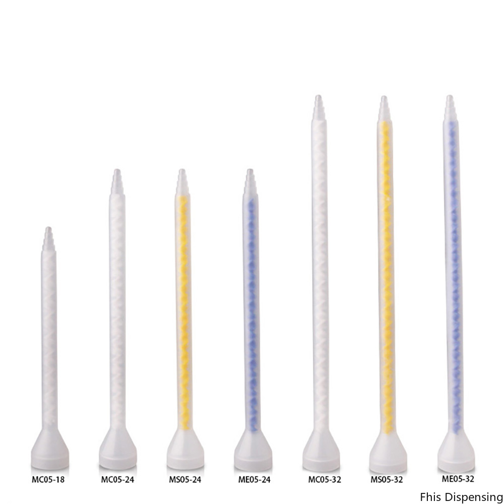 

Pack of 10 Dispensing Machine Parts AB Glue Static Mixing Tube MC05 Combination