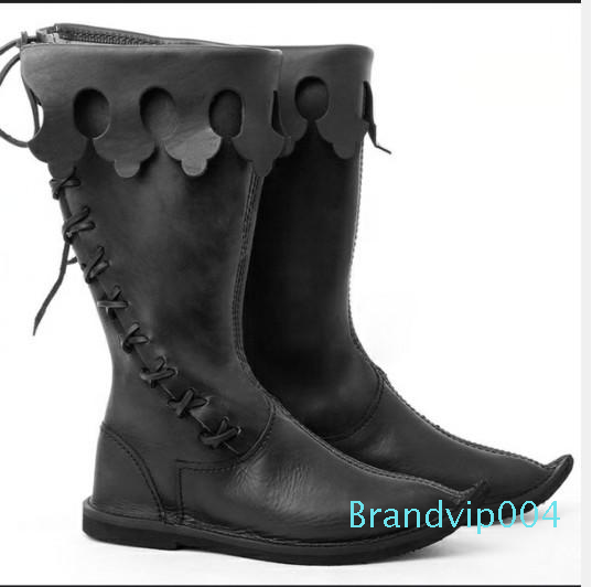 haru flat cowboy boot