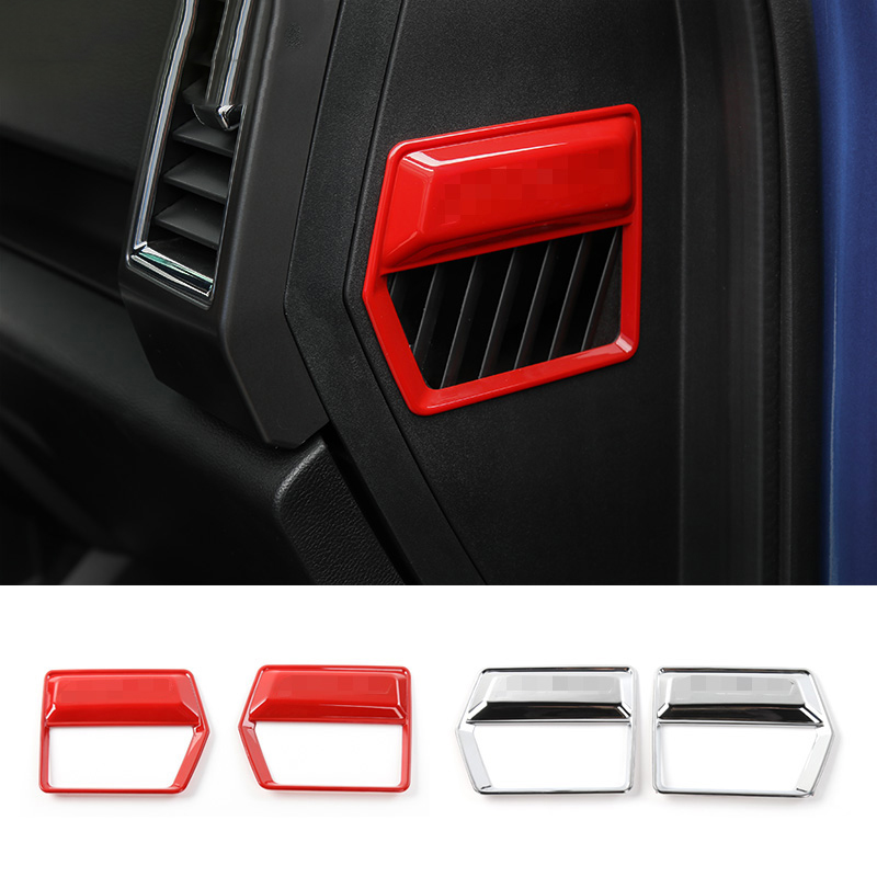 

Air Side Outlet Trim Decoration for Ford F150 2015+ Car Internal Styling 2PCS/SET Interior Accessories