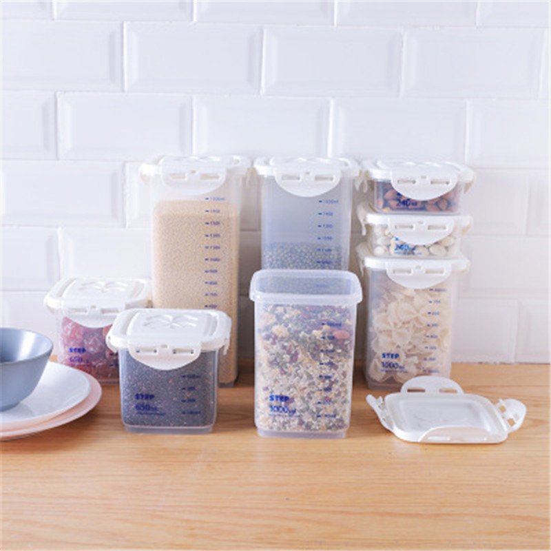 

Multi-grain sealed jar kitchen storage jar