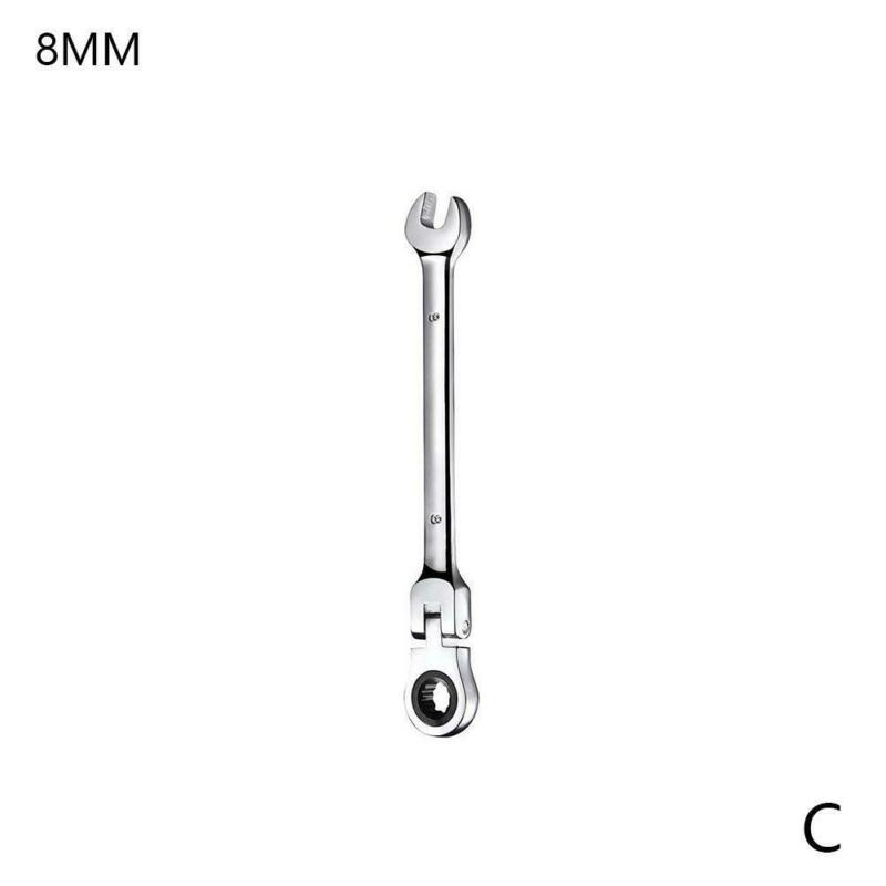 

Silver Ratchet wrench Car Workshop Repair Maintenance Portable Hand Tool Supply