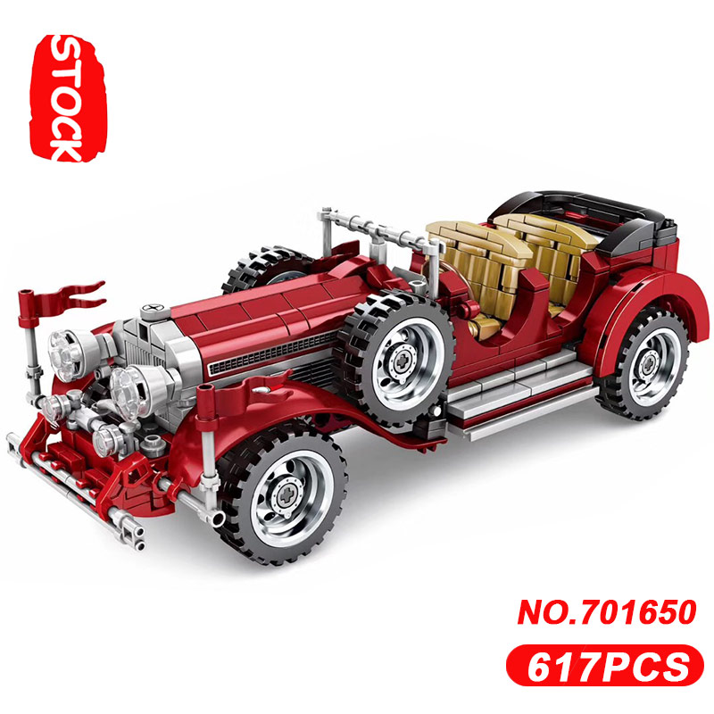 

Sembo 701650 Vintage Car Mustanged Fit Creator Technic 10265 Speed Vehicle Set lepinblocks MOC Toys Christmas Gifts