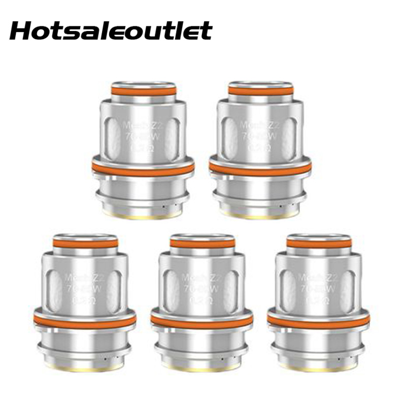 

Geekvape Zeus Mesh Coil with 0.4ohm Z1 Coil and 0.2ohm Z2 Coil for Geekvape Zeus Subohm Tank 100% Original