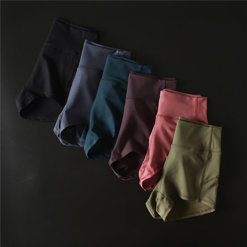 

Women' Active Fitness Jogger Sports Shorts High Waist Compression Running Workout Shorts Slim Tummy Control Gym Athletic, Black