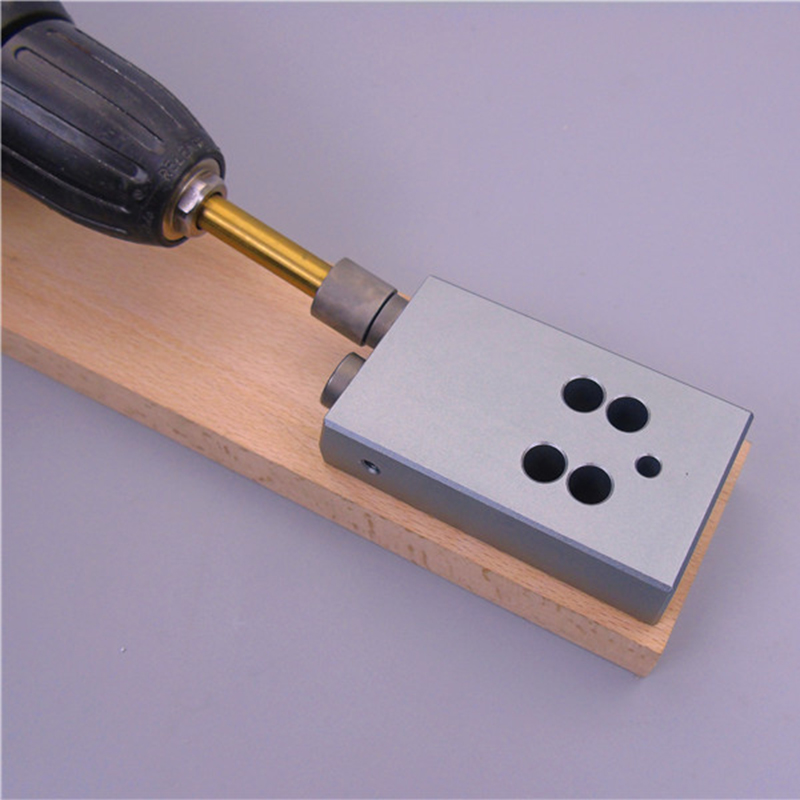 

New XK-R1 Woodworking Oblique Hole Device 9.5MM Woodworking Hole Puncher Inclined Positioner DIY Hand Tools