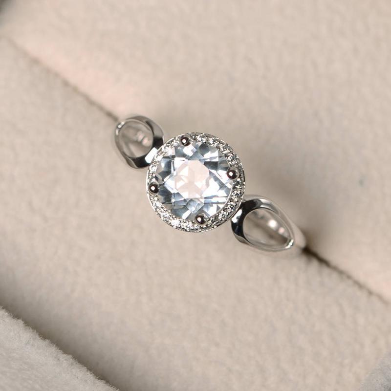 

Cluster Rings European And American Fashion Jewelry Inlaid With Round S925 Sterling Silver Fine Ladies Ring Engagement