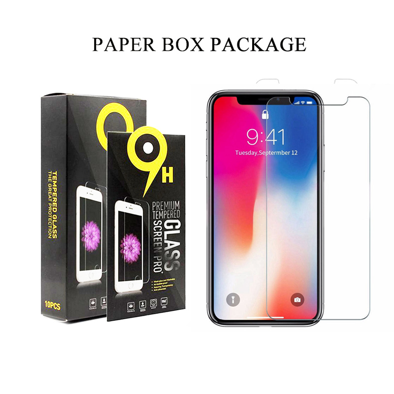 

9HD Tempered Glass For iPhone XS XS Max XR 2.5D Screen Protector Cover Protective Film for iPhone