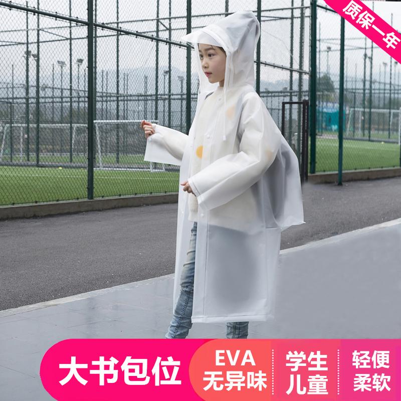 Fashion Kids Raincoat Transparent Hooded Children Poncho Rain Coat Impermeable Plastic Chubasqueros Waterproof Jacket Yy50Rc wKbwY