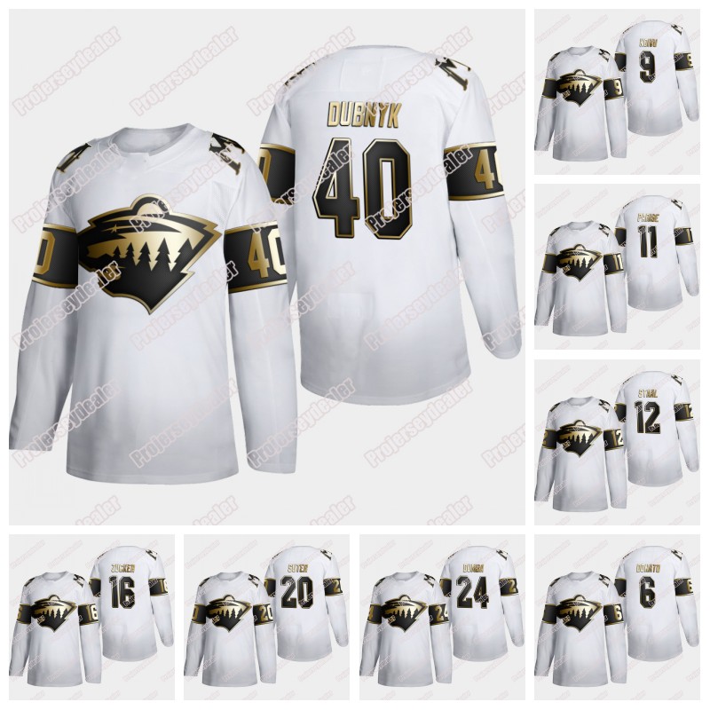 dubnyk wild jersey