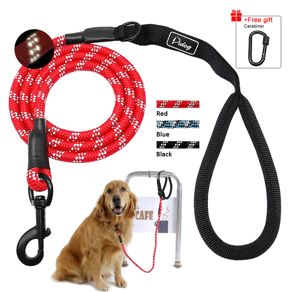 Correa de Nylon para Perros Mascota Tracci/ón Cuerda Retirada de Entrenamiento Correa de Plomo Larga Correa de Perro