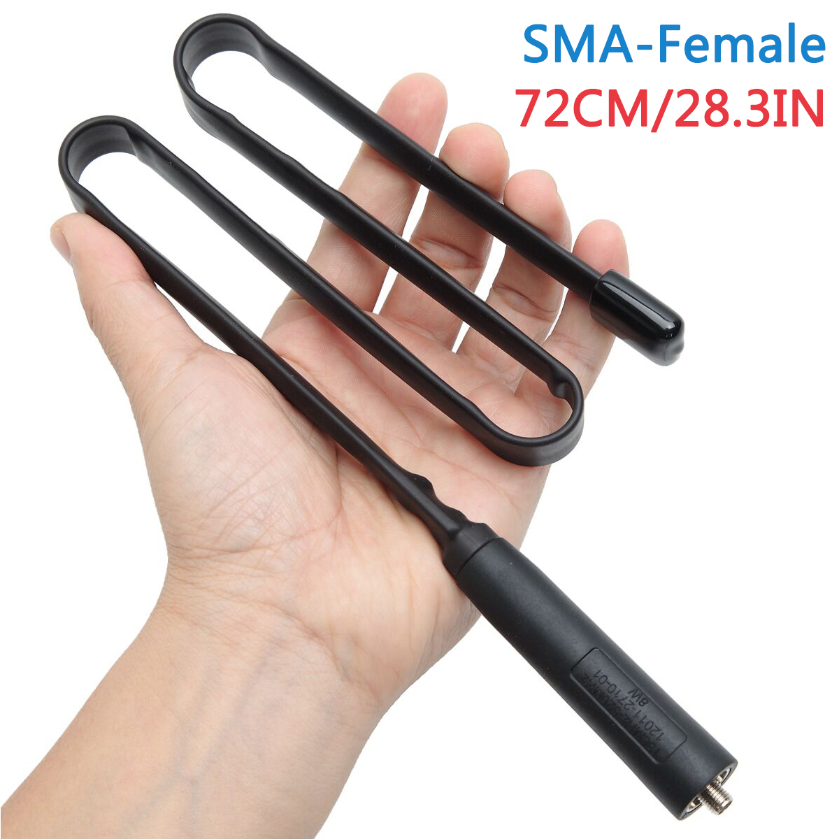 42.5-Inch Length ABBREE SMA-Female Dual Band 144//430Mhz Foldable CS Tactical Antenna for Baofeng UV-5R UV-82 BF-F8HP Ham Two Way Radio