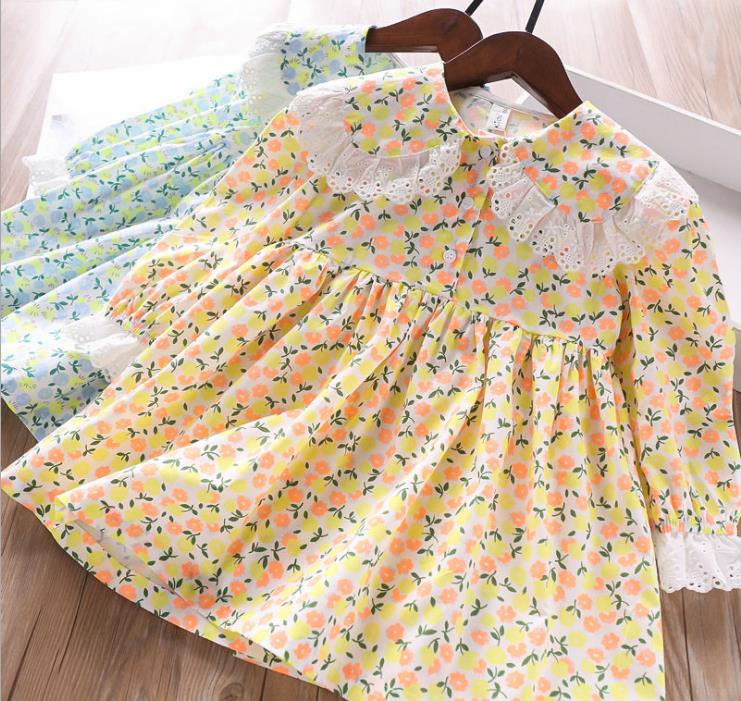 

Owligbaby 2020 hollw flowers Dress Girls Dress Wholesale
