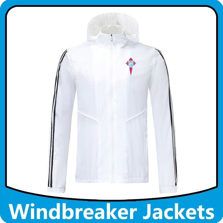 

celta de vigo soccer windbreaker Hoodies Sports Hooded jackets , celta de vigo Hooded Windbreaker football winter coat Running Jackets