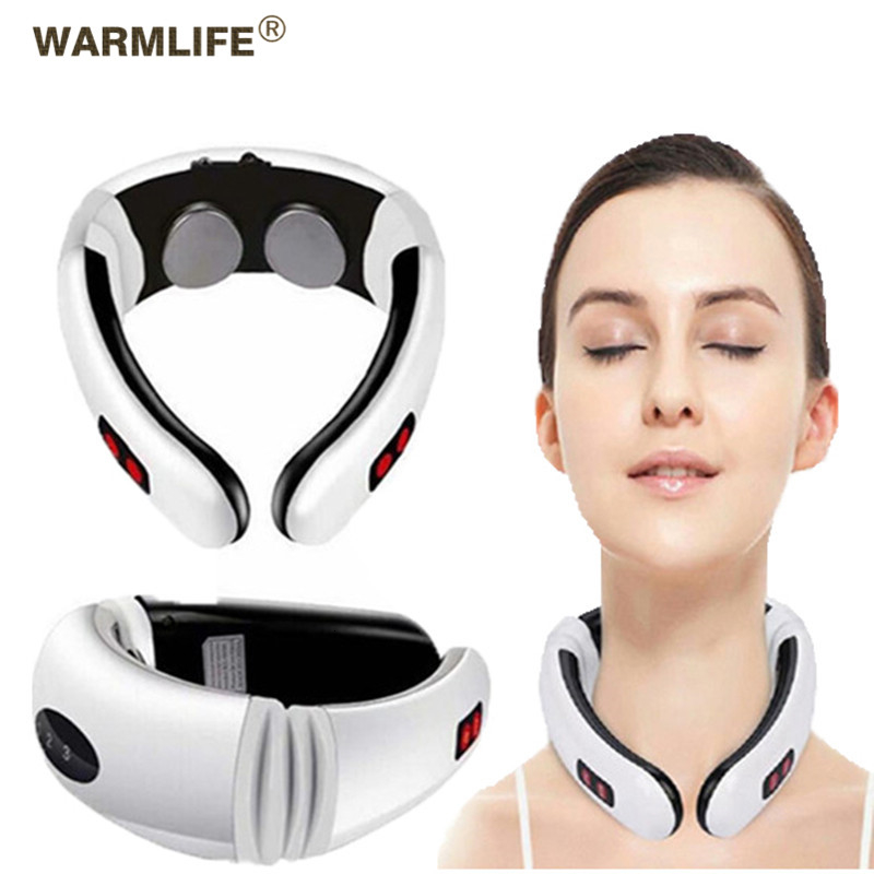 

Electric Pulse Back and Neck Massager Far Infrared Heating Pain Relief Tool Health Care Relaxation Multifunctional Physiotherap LY191203