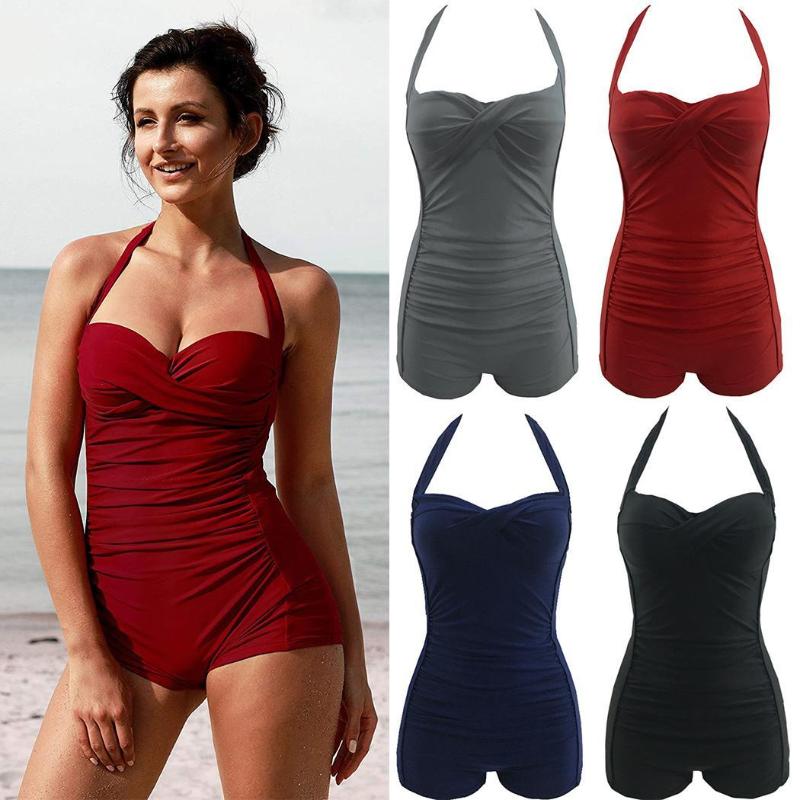 

Women One-Piece Swimsuit Push Up Bikini Bathing Beachwear Swimwear