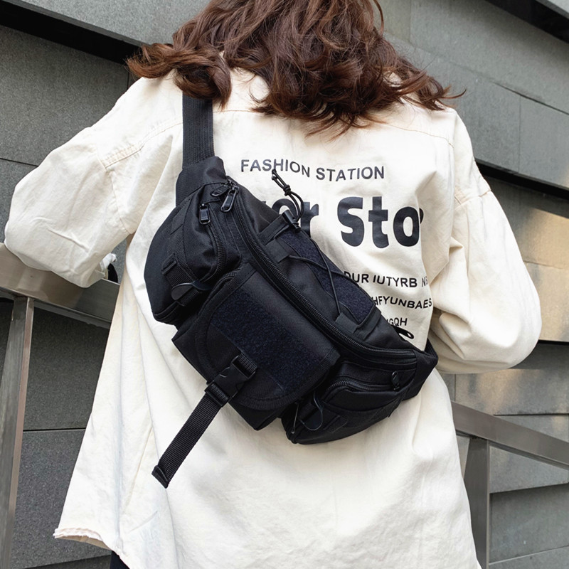 

Fanny Pack women Waterproof Money Belt Bag Men black Purse Teenager Travel Wallet Belt Male Waist Bags Cigarette Case for Phone