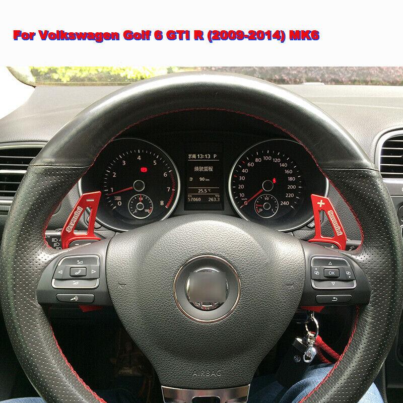 Car Steering Wheel Shift Paddles Shifter Extension For Volkswagen Golf 6 GTI R-image-501871304