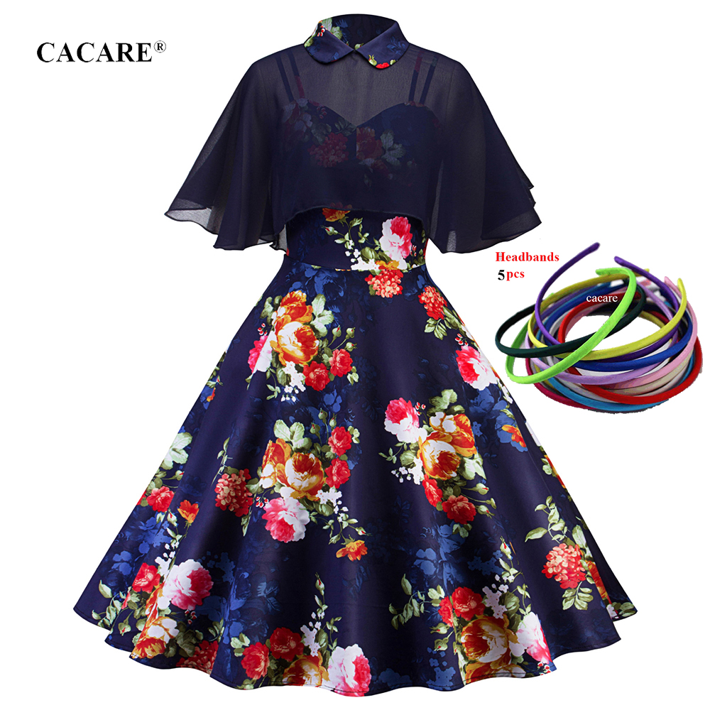 

Vintage Hepburn Dress 2020 Classic Summer Elegant Short Dress Classic A Line F0517 with Cloak -2XL Ruffled Hem, White