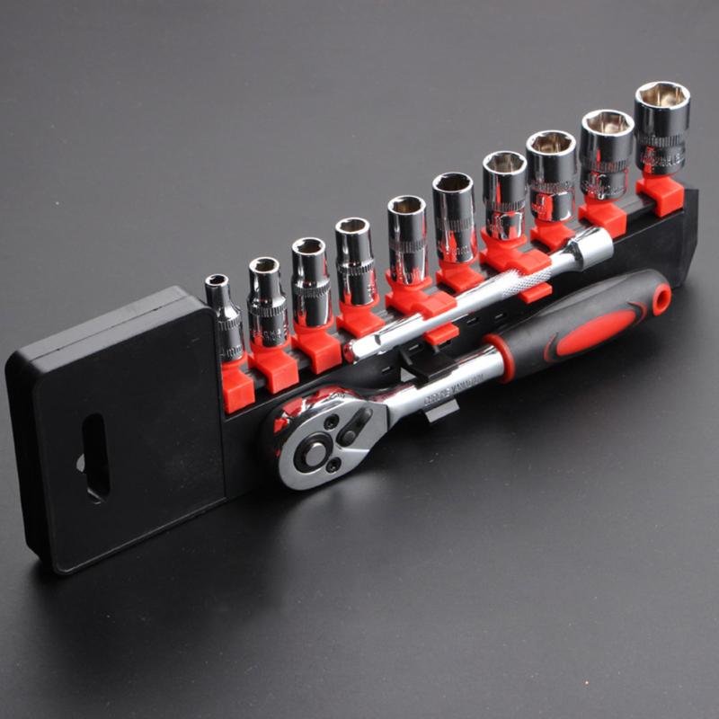 

Newest 12pcs 1/4-Inch Car Repair Socket Set Wrench Kit Tool Ratchet Set Torque Wrench Combination Bit