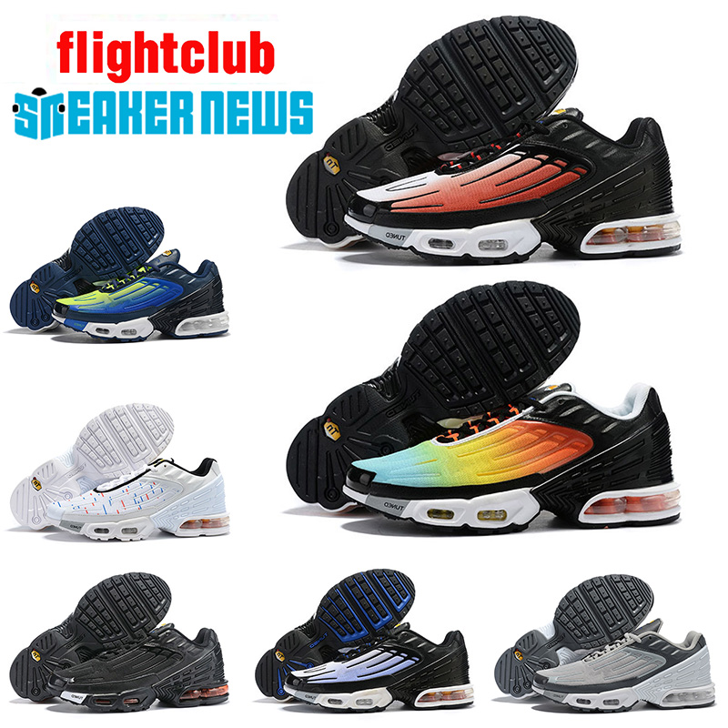 Air Max Tn Plus Airmax Tn 3 Free Run Top 2020 Tn Plus III 3 Tuned Airing Chaussures de course Noir Rouge Sunset Tns Hyper Royal Women Hommes Entr