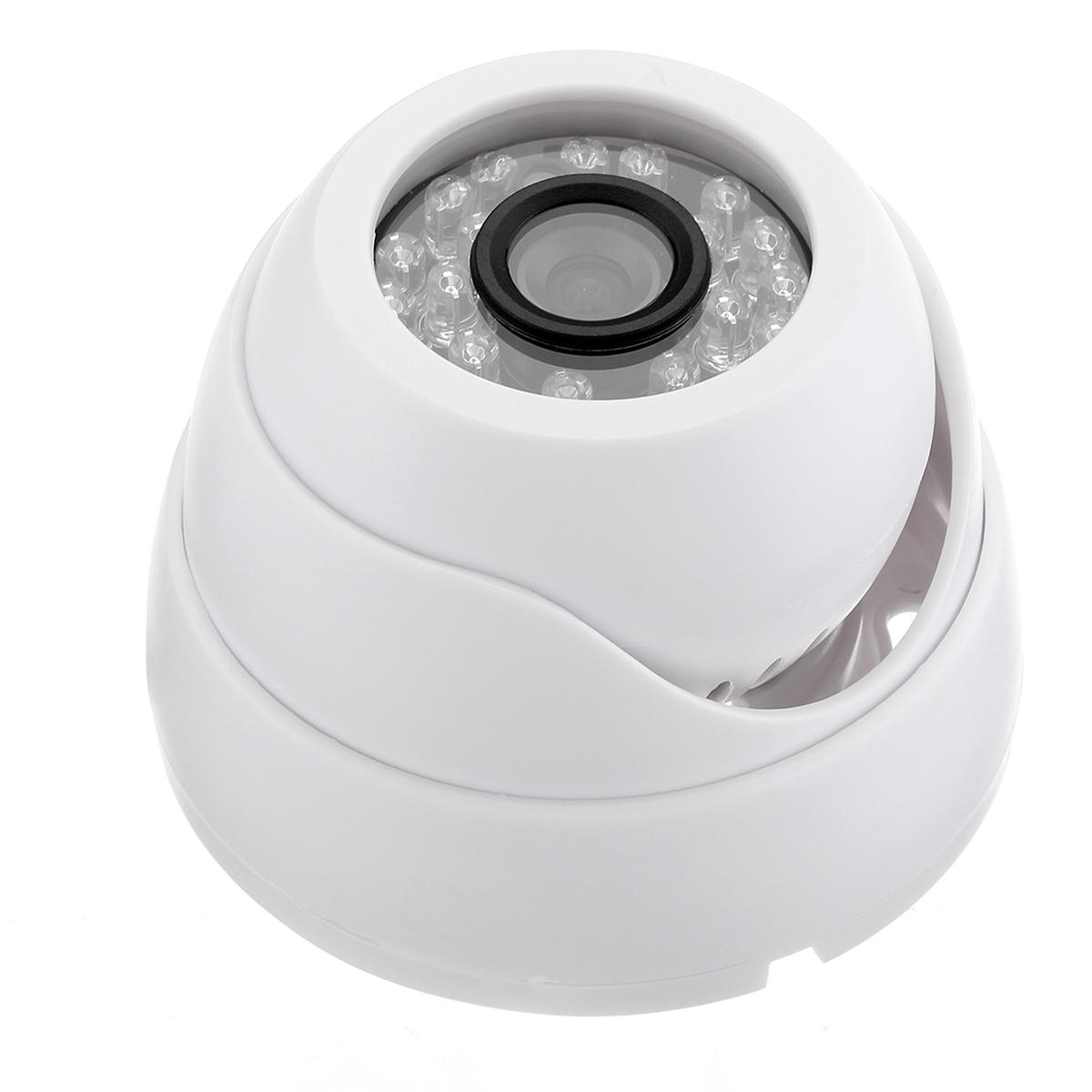 

HD 1200TVL CCTV Surveillance Security Camera Outdoor IR Night VisionWith a mount hole at the bottom of the camera, can be installed on wall