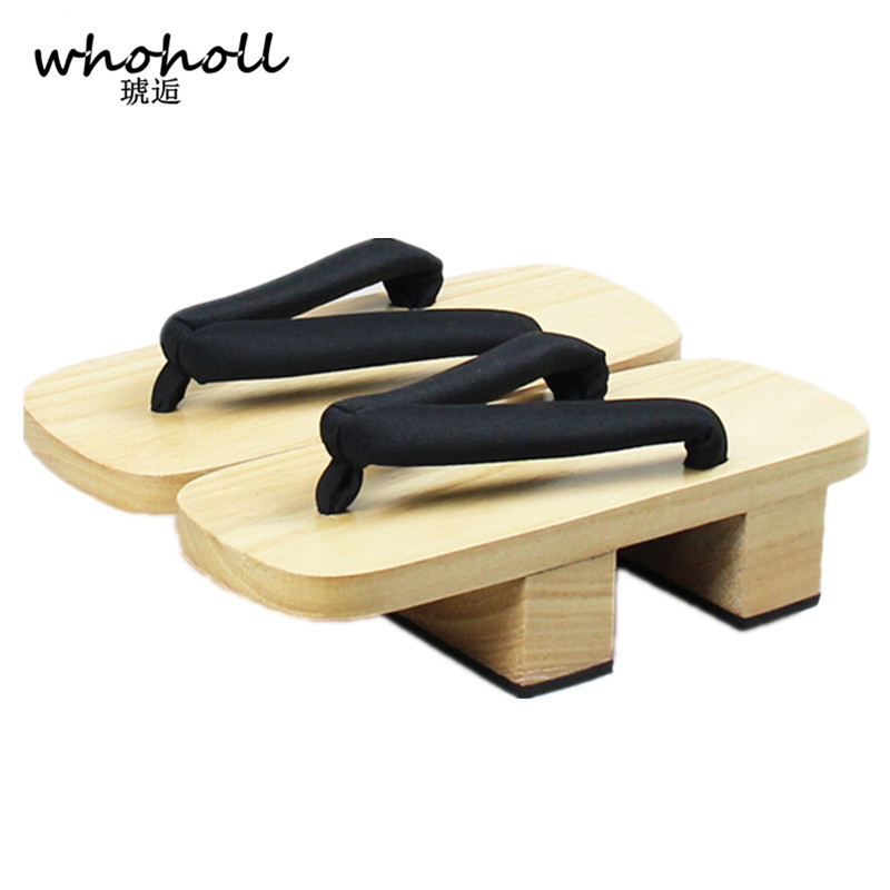 chinese wooden slippers