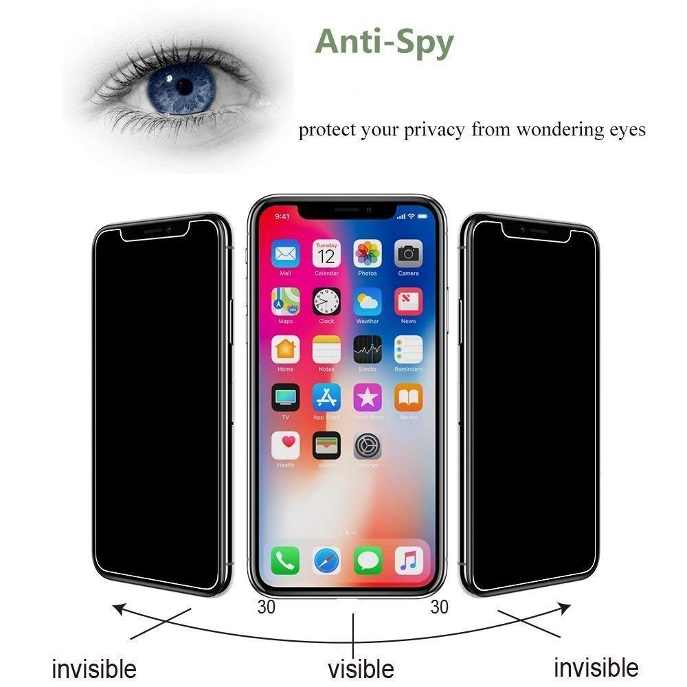 

Privacy Screen Protector For Iphone 13 12 11 Pro XS MAX XR X 8 7 Plus Anti Spy Tempered Glass