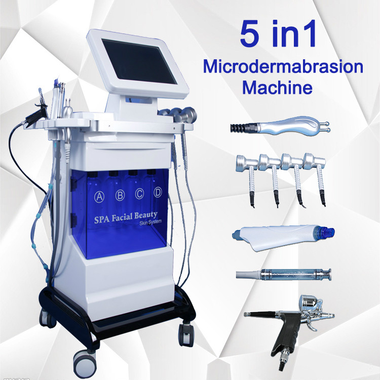

5 in 1 diamond microdermabrasion facial skin rejuvenation microdermabrasion dermabrasion vacuum face machine facial pore cleaner