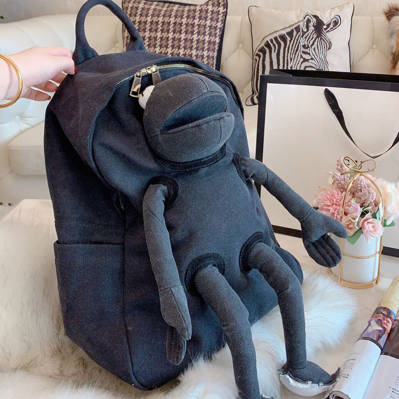 

Backpack Tote Bag Men Women Backpack Fashion High Quality Denim Canvas Shoulder Bags Travel Bag Messenger Bag Women Handbag Free Shipping