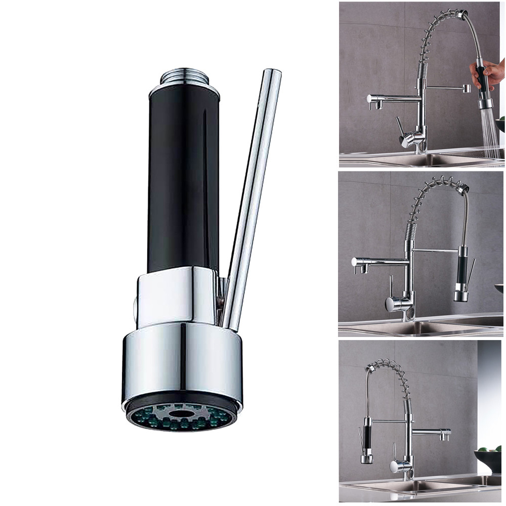 

Modern Spray Faucet Faucets Black Sink Mixer Taps Kitchen Bathroom Taps Single Lever Faucet Black Basin Mixer Cold Hot Water