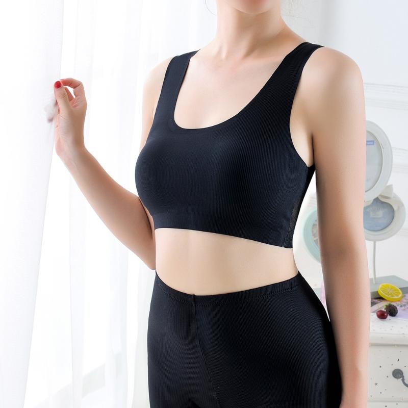 

Women Yoga Sport Bra Women Shockproof Sexy Back Sports Bras Breathable Athletic Fitness Running Gym Vest Tops Sportswear Bra #y3, Black