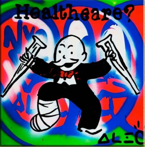 

Alec Monopoly Graffiti art Rich Man Healthcare Home Decor Handcrafts /HD Print Oil Painting On Canvas Wall Art Canvas Pictures 200202