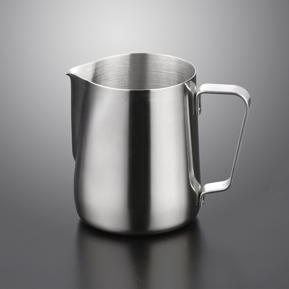 Rekkles Acero Inoxidable caf/é espumejea Pitcher Tire Batidor de Leche de la Taza de la Flor de Acero Cappuccino Caf/é Leche Leche de caf/é M/áquinas de Hacer Espuma Arte