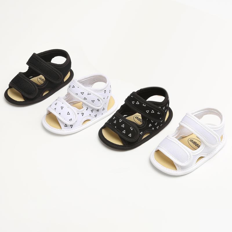 

Baby Boy Girl Plain Mesh Breathable Sandals Newborn Infant Toddler Summer Casual Shoes -18M, Black