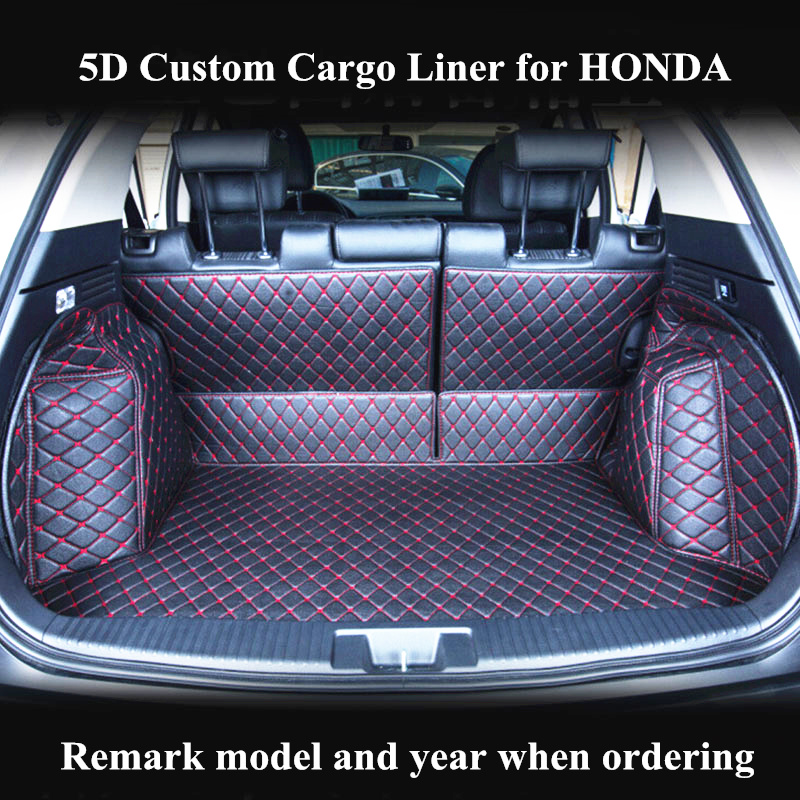 Hot Sale 1pcs Leather Car Boot Liner Rear Trunk Pretect Mat Trunk Tray Trunk Cargo Liner Mat Cargo Tray Floor Mat Custom Fit for Cadillac SRX 2013 2014 2015 2016 2017 2018 2019