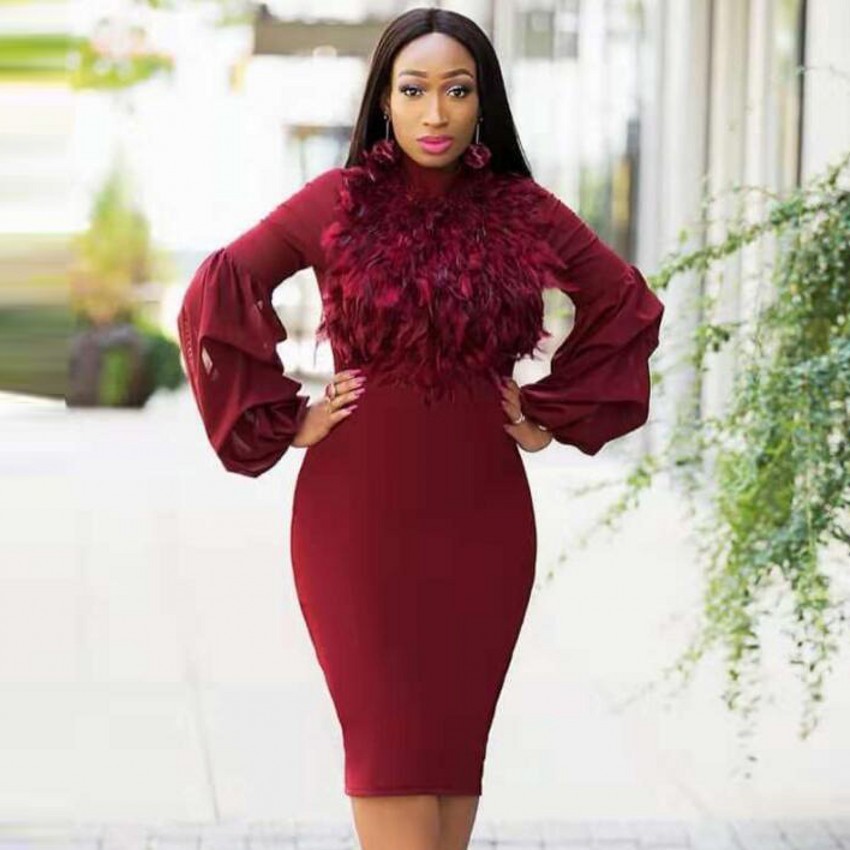 

2019 Female African Dashiki New Fashion Desing Baizn Super Party Famous Long Sleeve Long Dress For Lady
