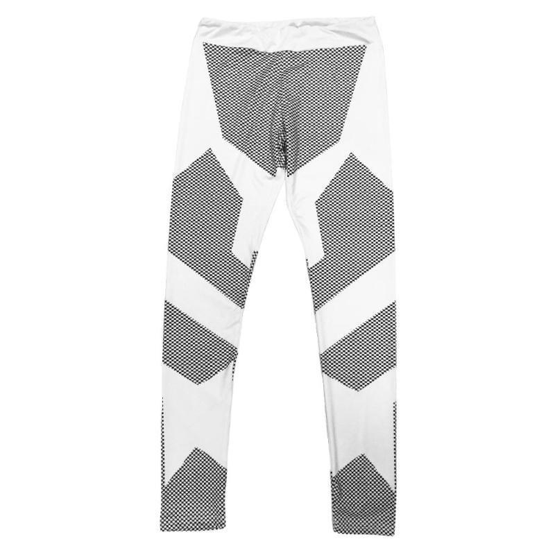 

Geometric Digital Printed Yoga Pants Women Sport Leggings Yoga Ladies Female Sports Active Wear Running, White